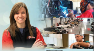 Cole's Collision Kayla Head Technician