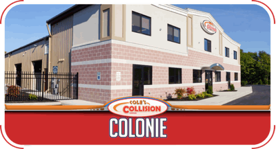 collision repair colonie location image