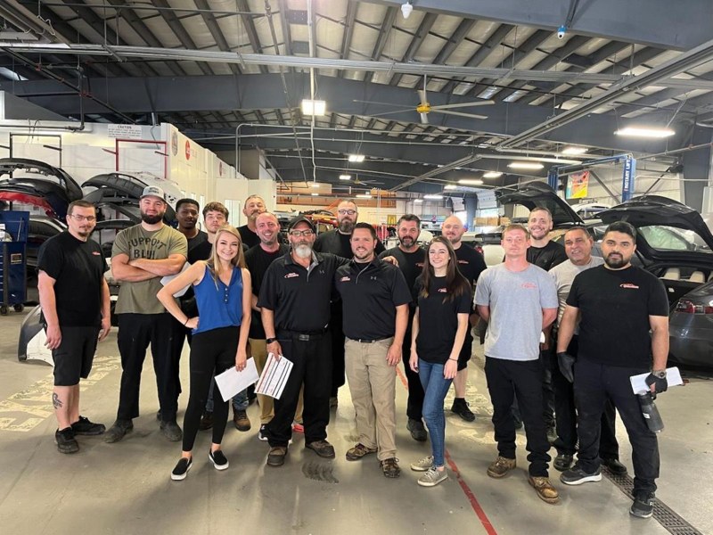 collision repair colonie staff